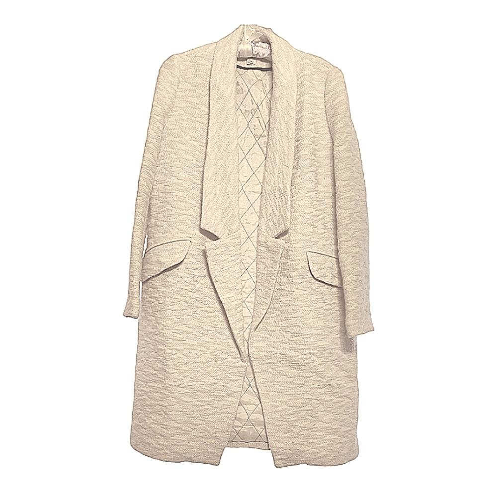 NWOT Hoss Ivory Cream Blazer Shacket Coat